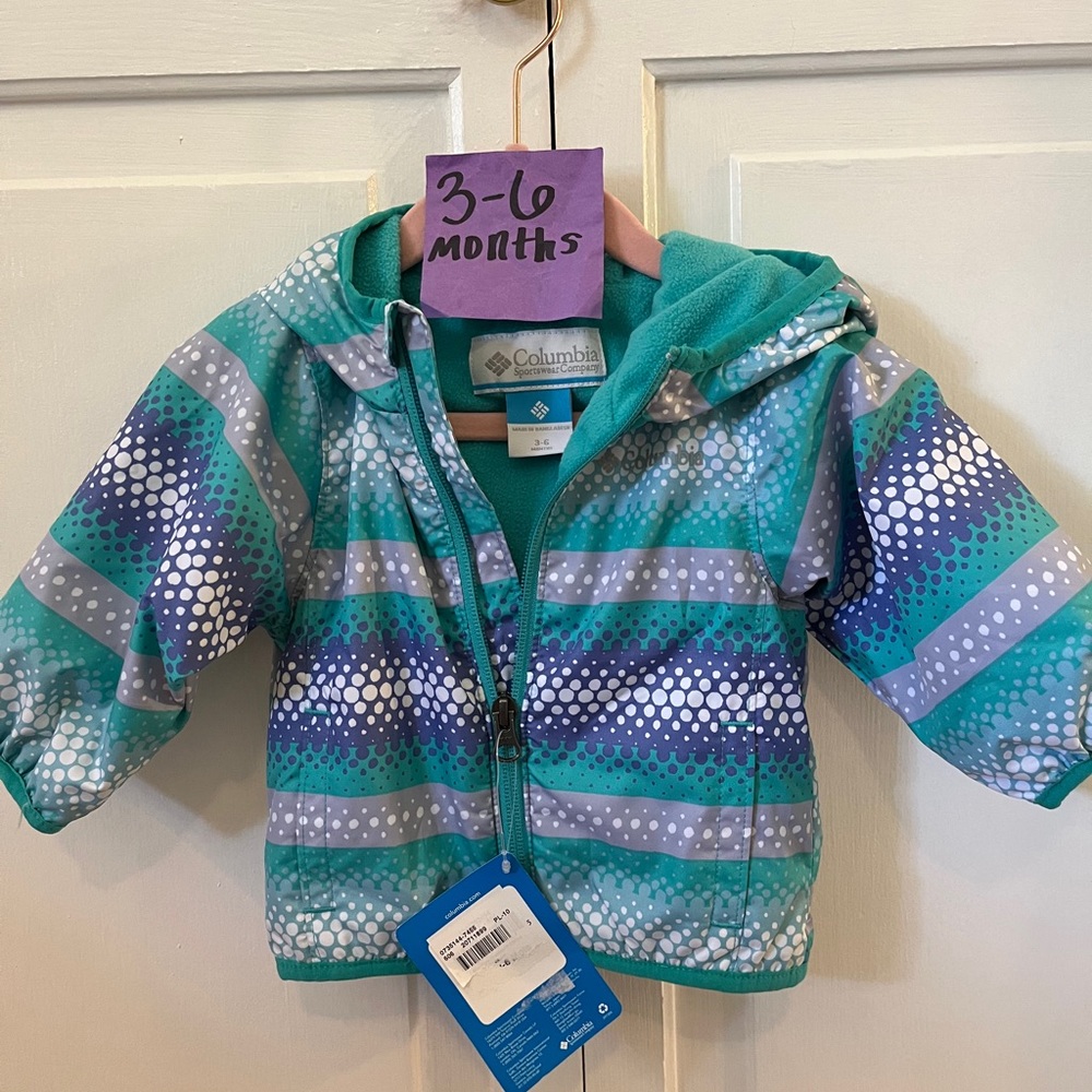 Columbia rain jacket infant